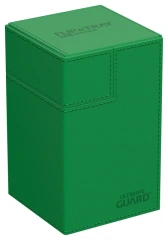 Ultimate Guard - 100+ FlipNTray Xenoskin Green